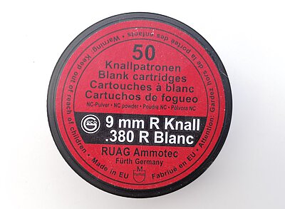 Geco 9mm R Knallpatronen