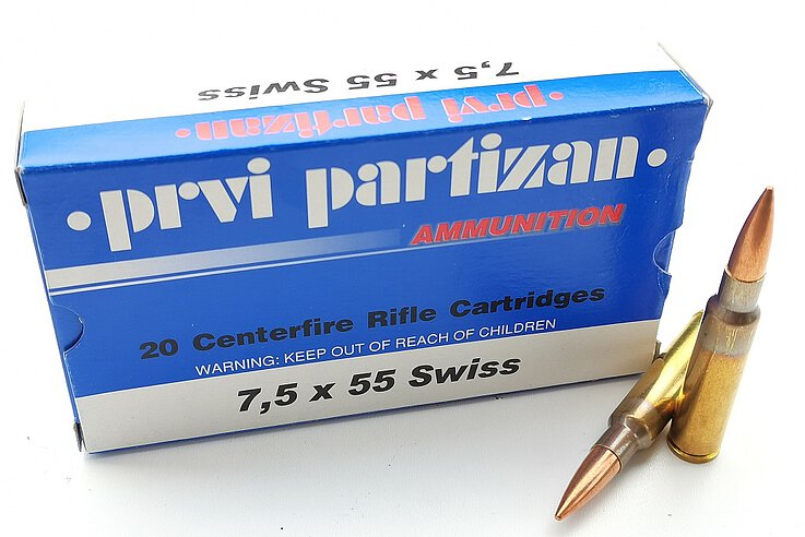 PPU 7,5x55 Swiss Prvi Partizan Vollmantel FMJ_1