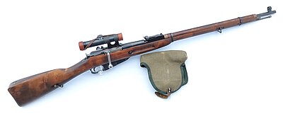 Tikka, Mod. Mosin Nagant M1891/30 Zielfernrohr PU 3,5 Kal. 7,62x54R