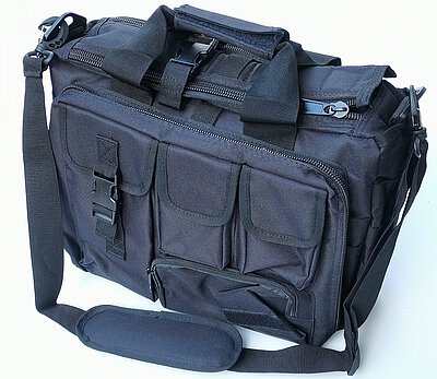 Range Bag in schwarz